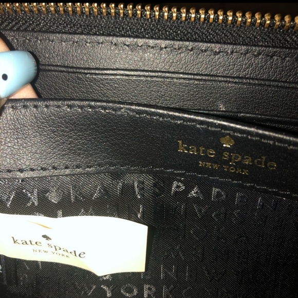 Kate Spade Grove Street Popart Checkered Wallet - Picture 4 of 4